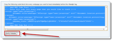 Verify Website