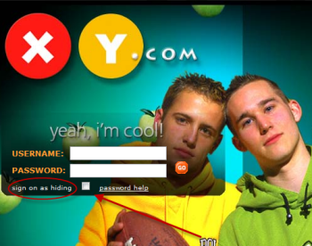 XY.com Archived Homepage